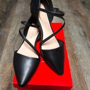 🏷Kelly & Katie Black Summer Napa Pumps